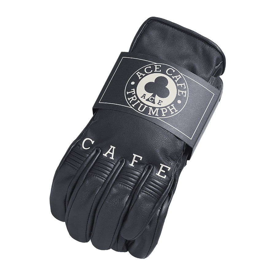 Official Triumph x Ace Cafe Motorcycle Gloves | Motorcycle